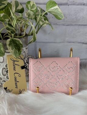 Jolene Couture Pink Crystal-Accent Mini Wallet